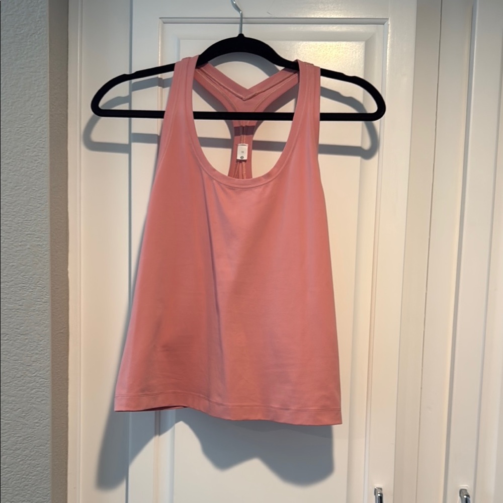 Lululemon Athletica Pink Sleeveless Tank Top